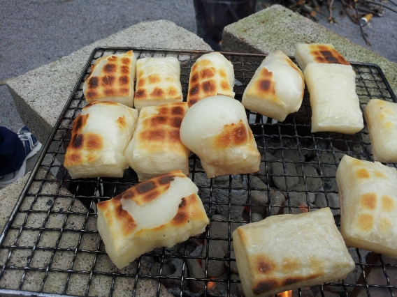 練習始め、お雑煮会